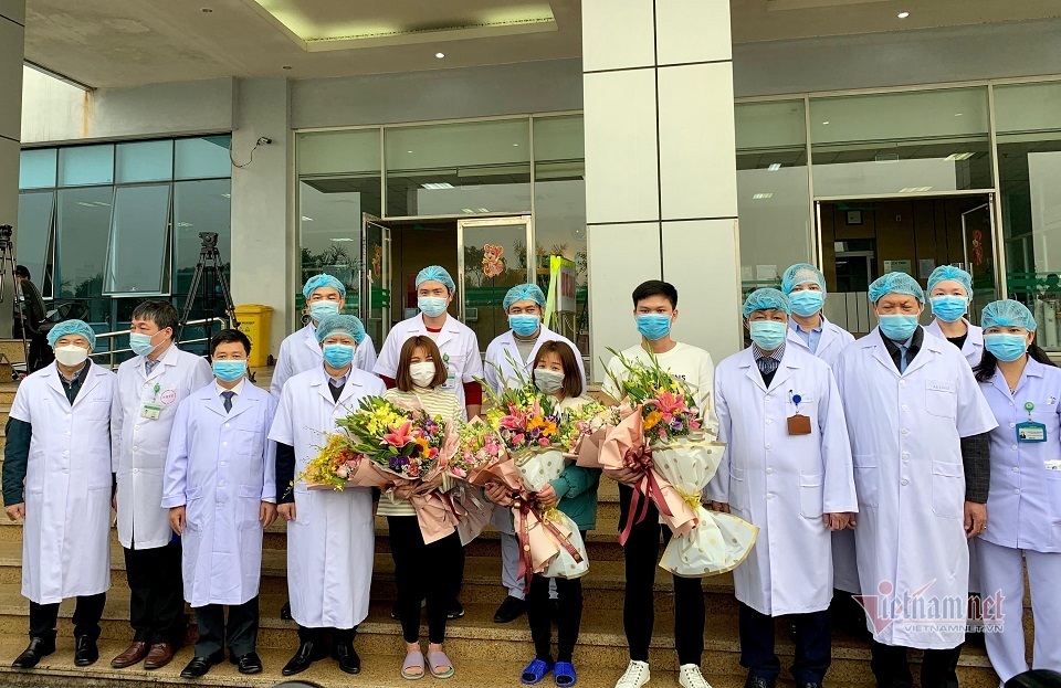 3 bệnh nhân dương tính nCoV tại Việt Nam ngày ra viện. Tính đến hiện tại, Việt Nam đã chữa khỏi cho 7 trên tổng số 16 trường hợp mắc Covid -19